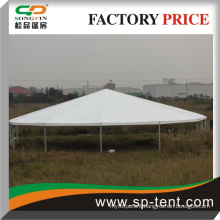 aluminum frame polygon tent for sale with glass door